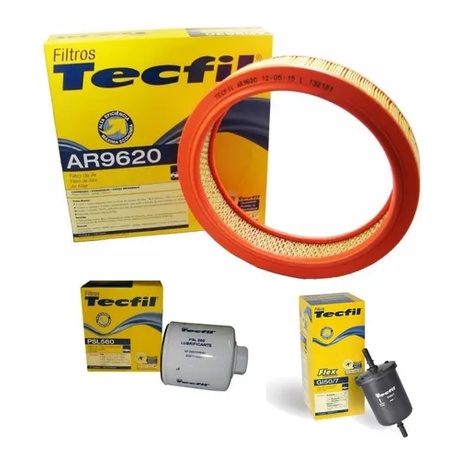 Kit Filtros Ar Oleo Comb. Gol Parati At 8v 97 A 00 Tecfil em Oferta na Shopee