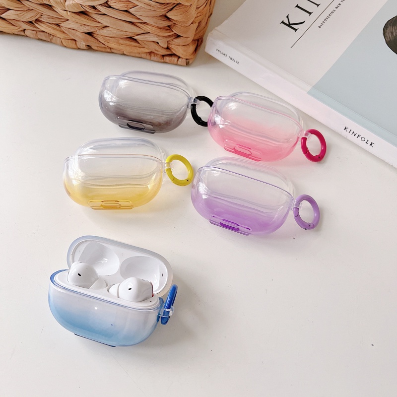 Redmi Buds 4pro Caixa Gradiente Transparente 4 Pro Fone De Ouvido Bluetooth Anti-Queda Capa Macia Tpu