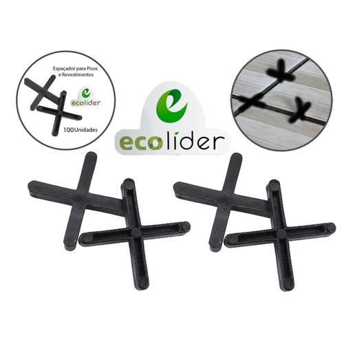 Espaçador Ecolider De 2mm/3mm/4mm/5mm - Pacote C/100
