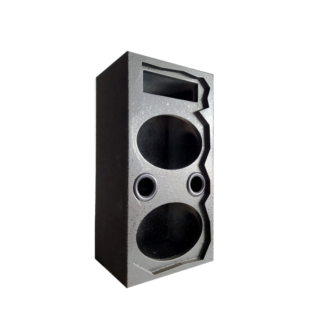 Caixa Vazia Corujinha Residencial 6x9 Player Vertical Preta em Oferta na Shopee