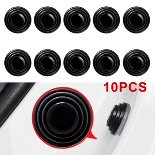 10 Peças Adesivo De Silicone Anticolisão Para Porta De Carro Anti Choque À Prova De Som/Junta De Vedação/Acessórios Automóveis