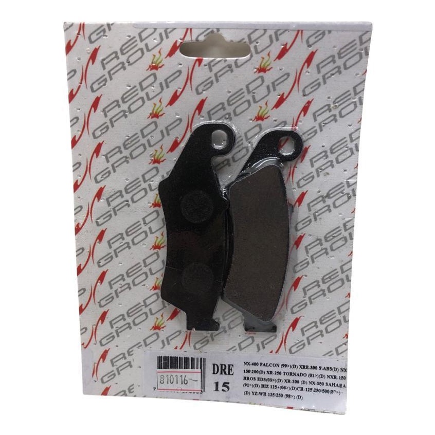 Pastilha De Freio Dianteiro Nx 400 Falcon/Biz 125/NX 150/Nx 200/Nx 350/Bros 150/160/XR 200/Xr 250 Tornado/Xre 190/300