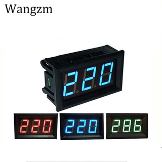 110V 220V 380V Voltímetro Digital AC 70V Para 500V 0.56 Polegada LED Painel Medidor Voltage tester monitor Vermelho Verde Azul