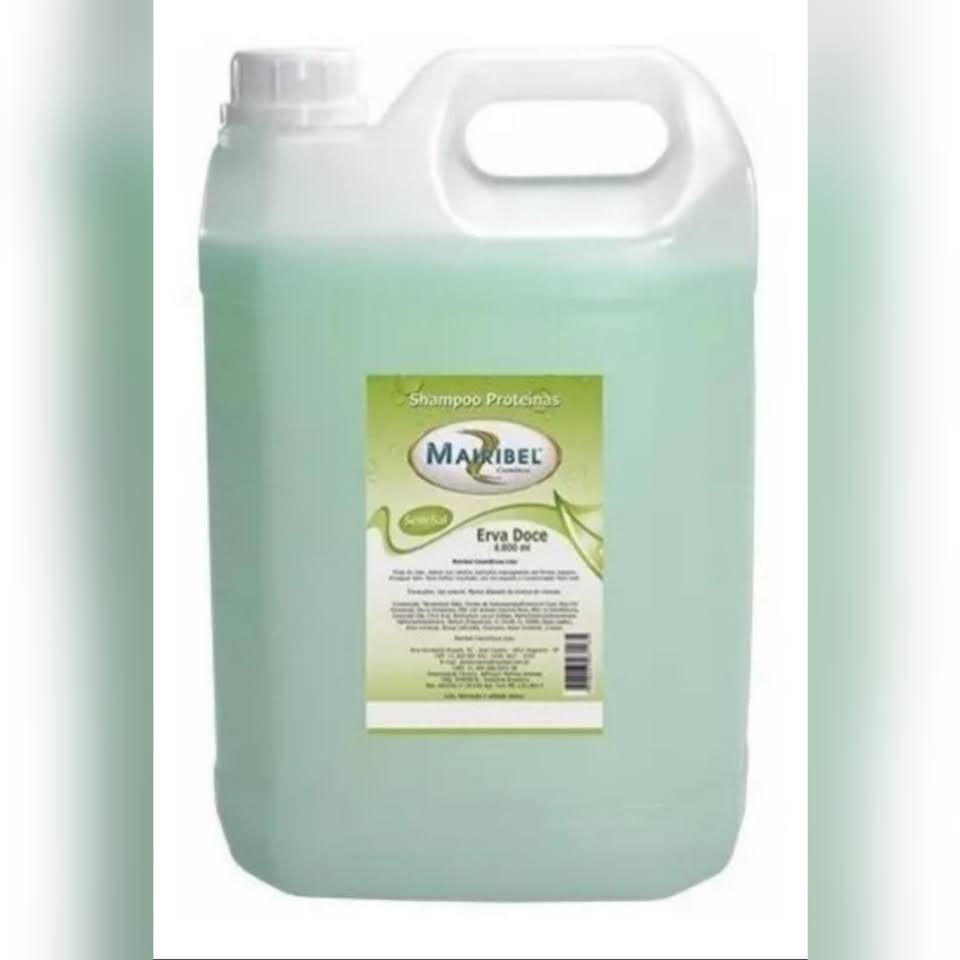 Shampoo Galão Erva Doce 4.800ml Mairibel Cosméticos