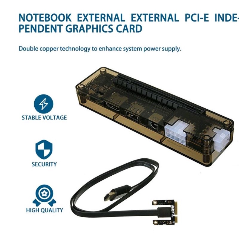 Dock De Placa De Vídeo Independente Externo Para Notebook / Laptop V8.0 Exp Gdc Beast