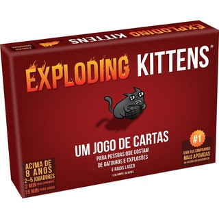 Exploding Kittens - Jogo De Cartas - Galápagos Jogos