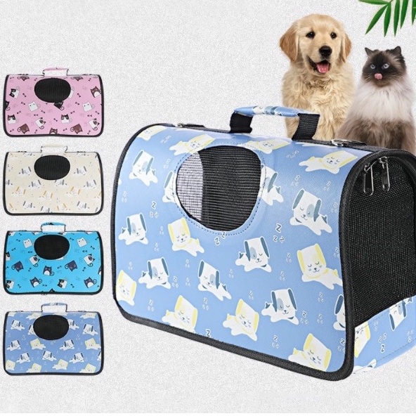 Bolsa Mala Casinha Transporte Cachorros Gatos Pet Transporte Cão/gato