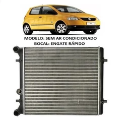 Radiador Fox 1.0 1.6 Sem Ar 2003 2004 2005 - Engate Rapido