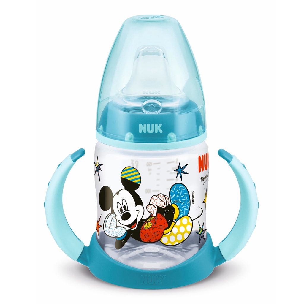 Copo De Transição Com Alça 150ml Disney By Britto Mickey NUK em Oferta na Shopee