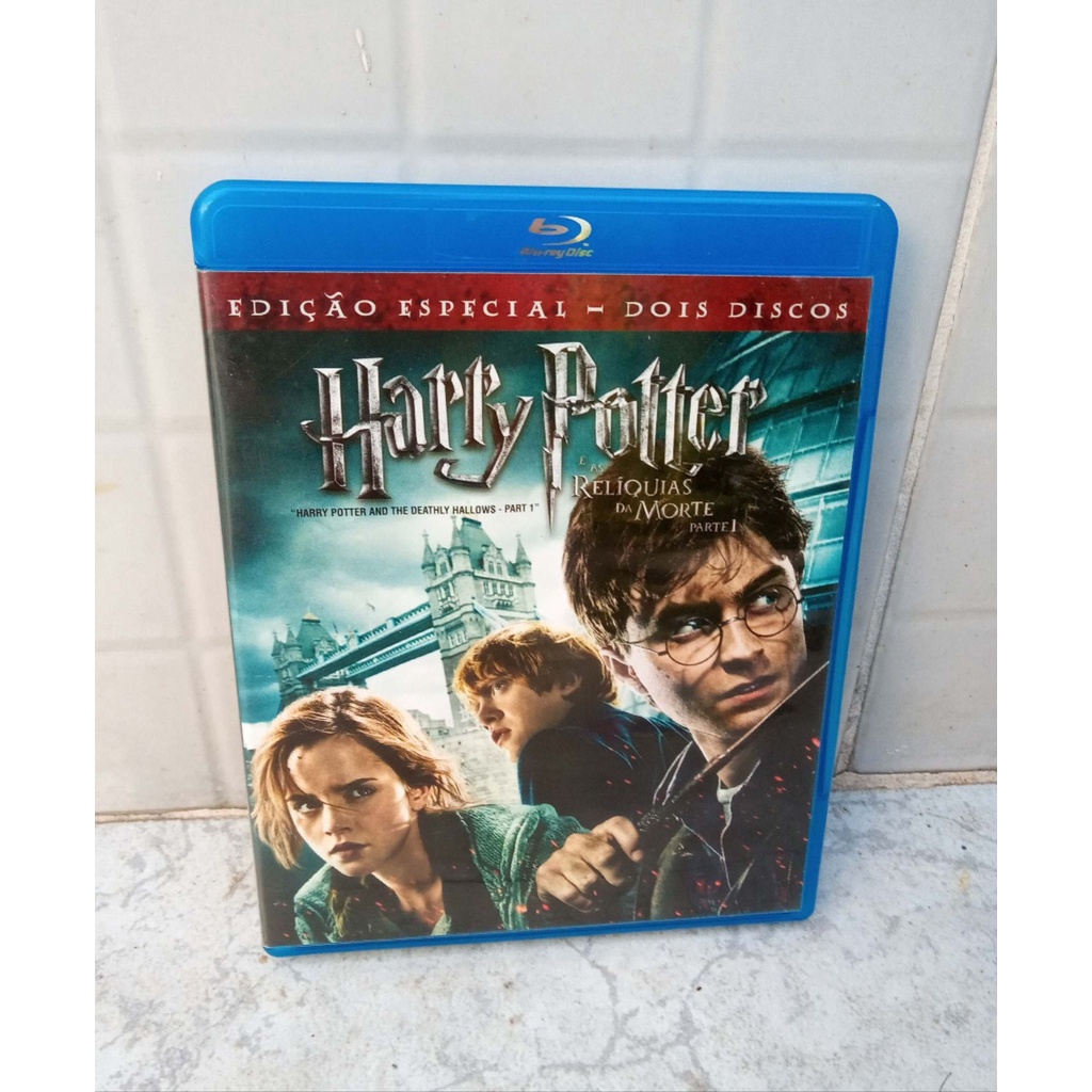 Blu-ray Harry Potter E As Relíquias Da Morte - Edição Especial Duplo 2 discos