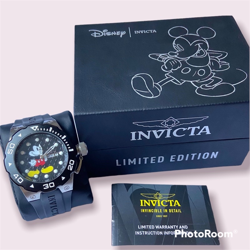 Relógio invicta Mickey Shopee Brasil