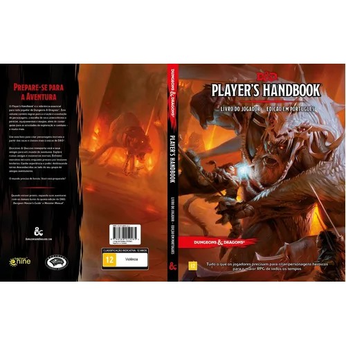 D&amp;d Dungeons And Dragons Livro Do Jogador Players Handboook