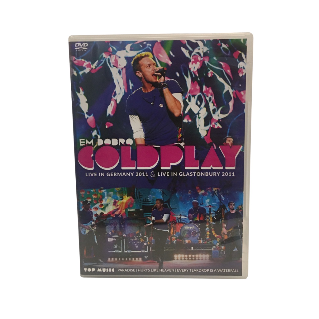 DVD COLDPLAY LIVE IN GERMANY 2011 / GLASTONBURY 2011