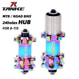 Tanke 24 Buracos Cubo De Bicicleta Mtb Rolamento Selado Hubs 100 135 Bicicleta Cassete Hubs 8 9 10 11 Velocidade Rápida Liberação