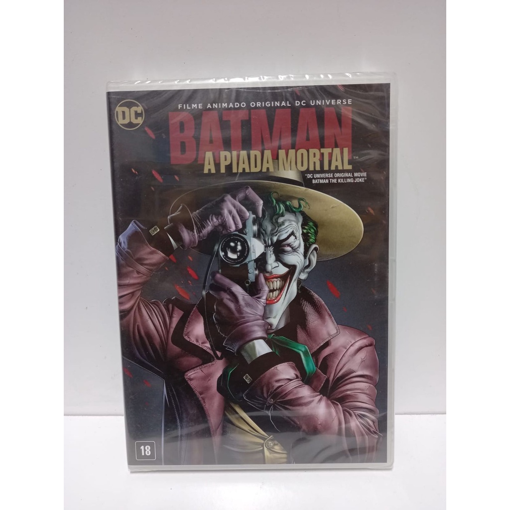 DVD Lacrado - Batman: A Piada Mortal