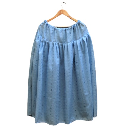 Saia Lese Azul Bebê Umbanda Candomblé