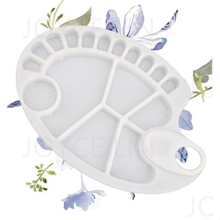 Paleta De Plstico Nail Art Uv Gel Polons Pintura Desenho em Oferta na Shopee