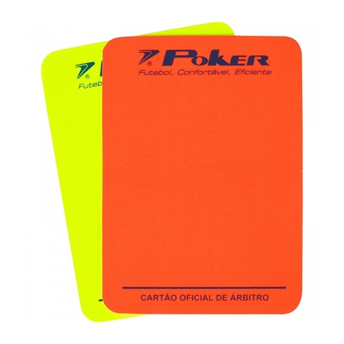 Kit de Cartões para Juiz de Campo Oficial Poker