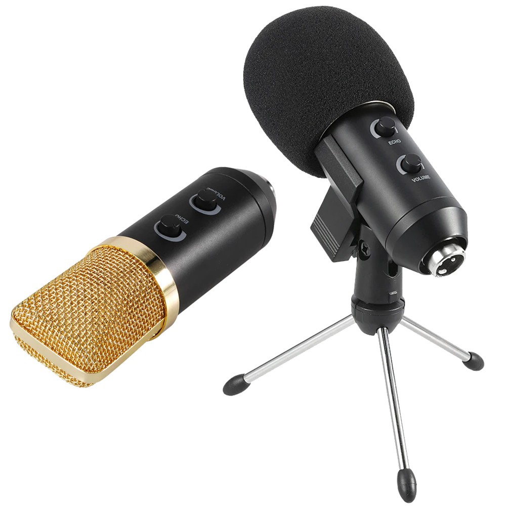 Microfone Condensador USB Estúdio Gravação BM100FX GT648 Lorben