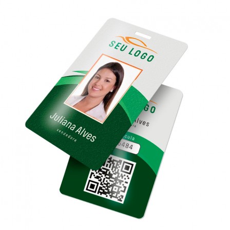 Crachá e Cartão em Pvc em Oferta na Shopee