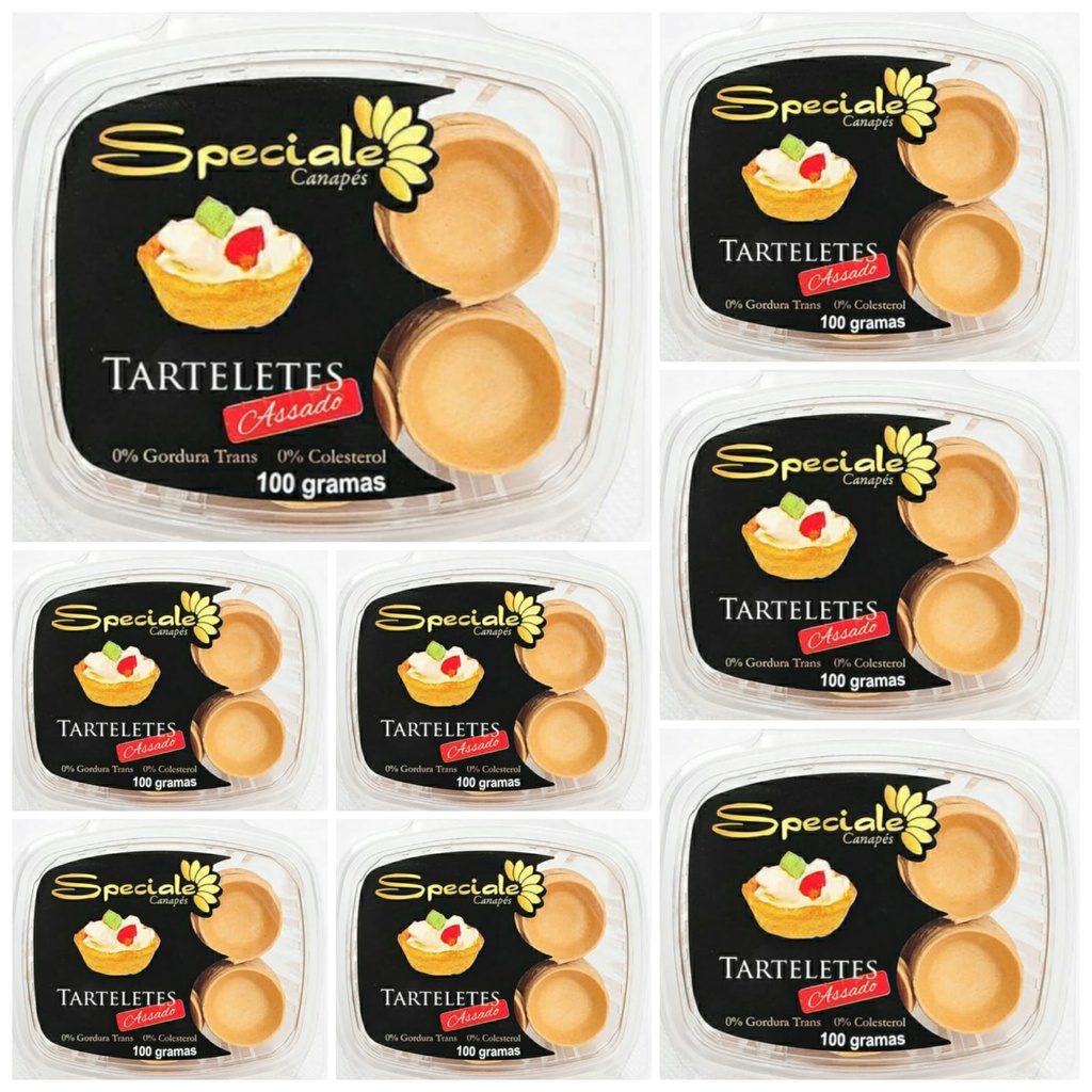 Tarteletes Assadas, Canapês  aprox. 360 unid. em Oferta na Shopee