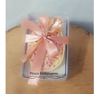 10 Caixas para Ovo de Colher 100g em Oferta na Shopee