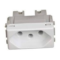 Modulo Tomada 2p+ T Branca 20a 250v Tramontina Linha Liz
