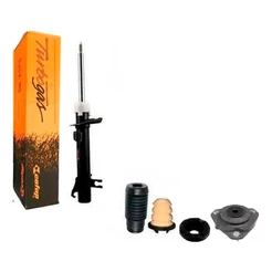 01 Amortecedor Dianteiro Cofap + Kit Coxim Fiesta Rocan