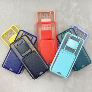 Capa Xiaomi Poco X3 / X3 Pro Slide Protege Esconde Câmera com Porta Cartão Anti Impacto