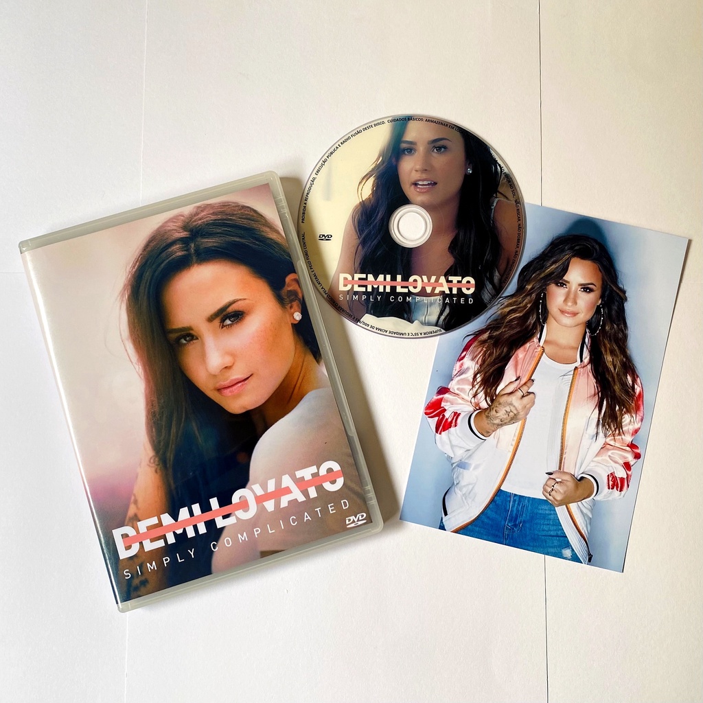DVD Demi Lovato Simply Complicated 2017 Documentário legendado + cenas extras