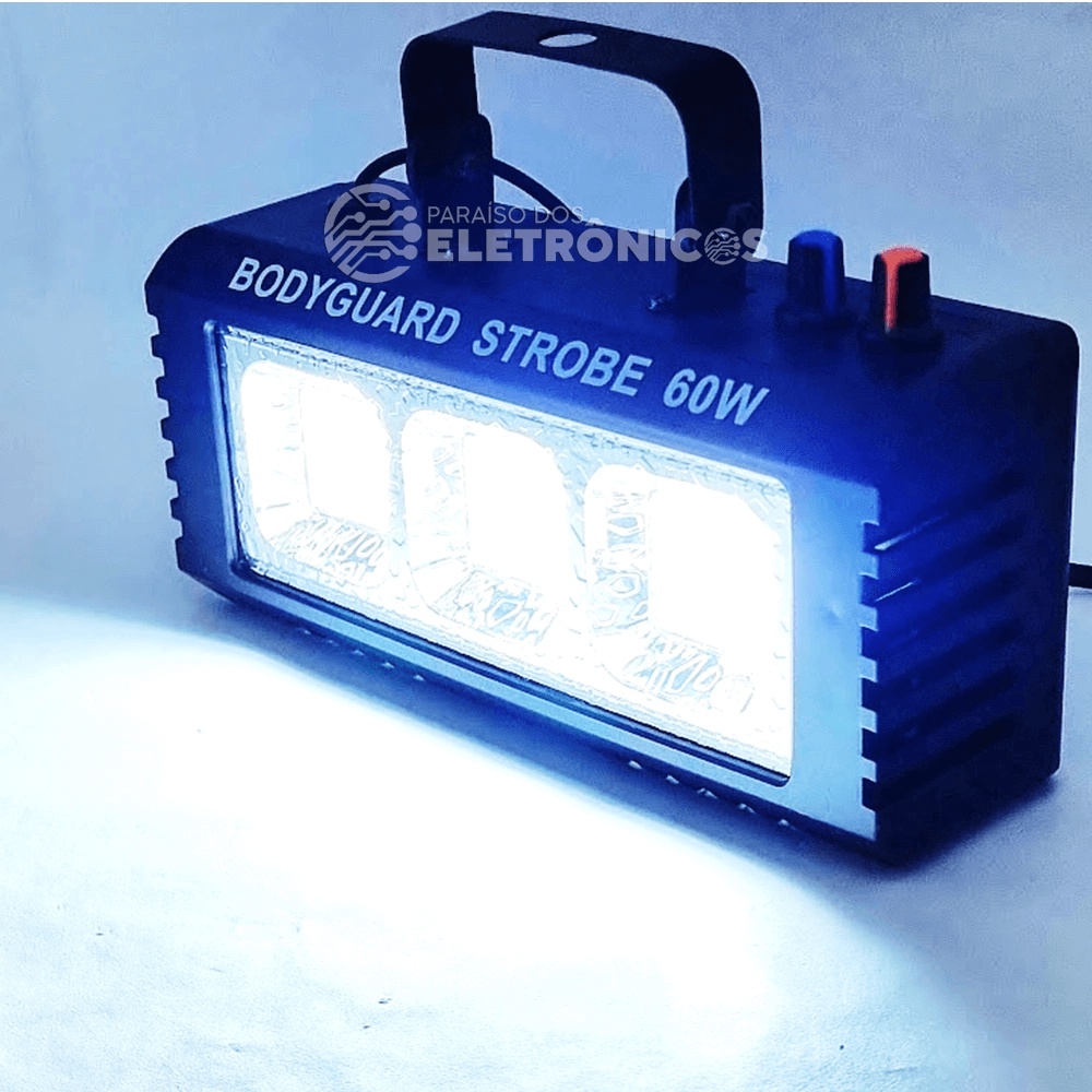 Canhão Projetor LED 60W Canhão Refletor Com Controle Efeito Flash Para Festa - 1948813