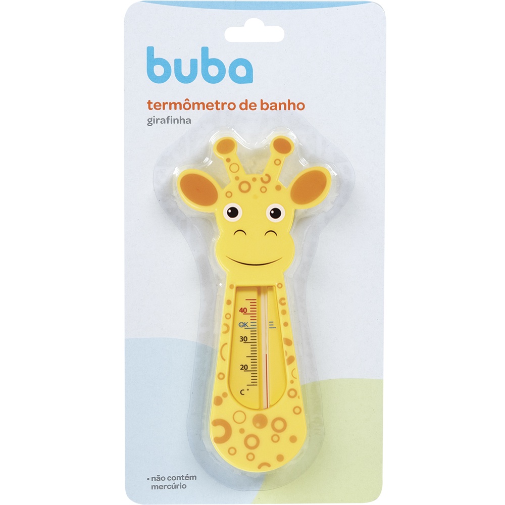 Termômetro Banheira Bebê - Temperatura Da Água Banho - Buba