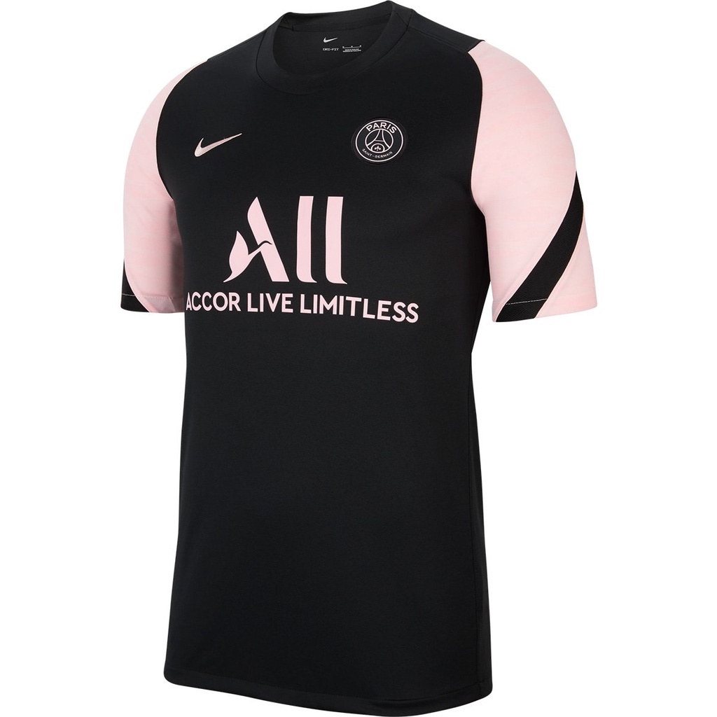Camisa PSG Jordan (Versão Especial) Preta/Rosa 2020/2021
