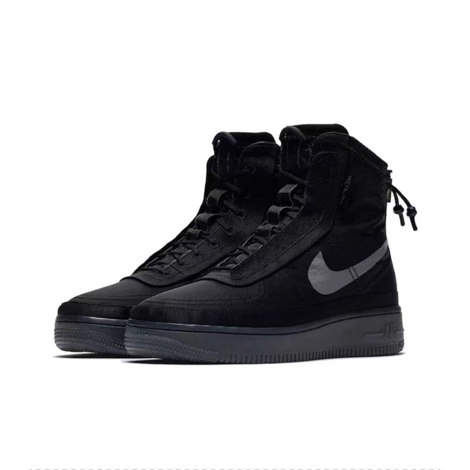 Nike cano hot sale alto preto