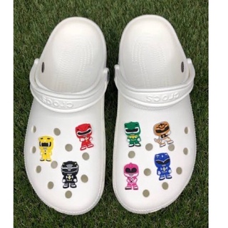 Pin/ Jibbitz/ Botons do Homem de Ferro e Power Rangers para Crocs ...