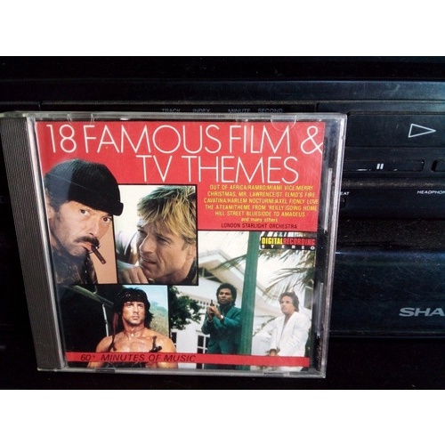 Cd 18 Famous Film & Tv Themes