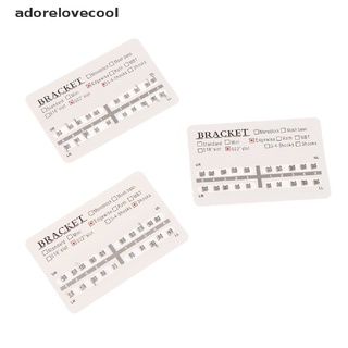 ADBR 20pcs/set Mini Edgewise Ortodôntico Metal Com/Sem Ganchos Martijn