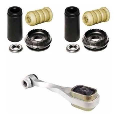 Kit Amortecedor + Calço Coxim Inferior Renault Clio 99..