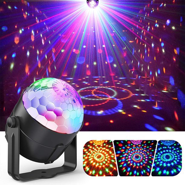 Globo de luz de discoteca rotativo, para festas | Shopee Brasil