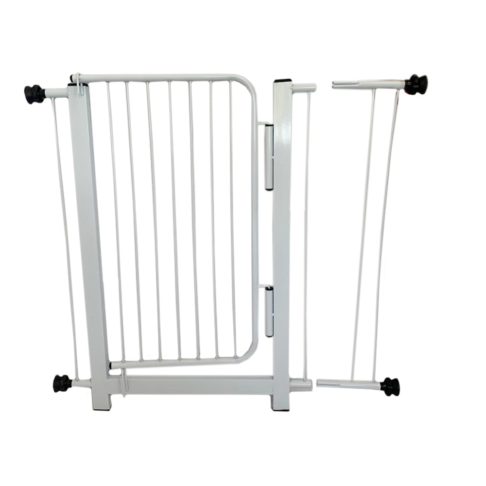 Grade De Proteção Para Porta Branca - Bebês E Pets Ninos 81 Cm