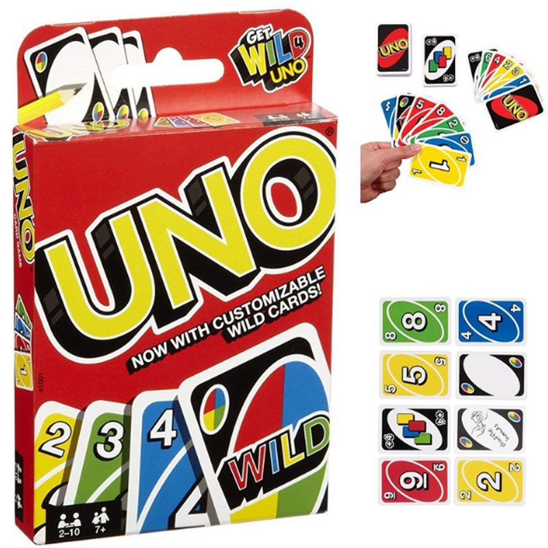 Jogo De Cartas Classical Uno Playing Card Game & Uno Dos Card Game