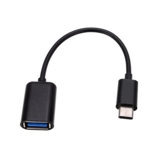 Cabo Adaptador OTG USB pra Tipo C Teclado Mouse Pendrive 2.0