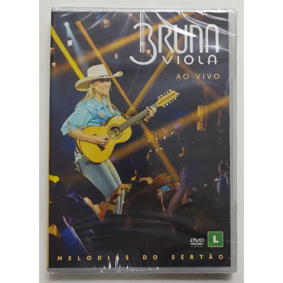Dvd - Bruna Viola - ( Melodias Do Sertão ) - Ao Vivo