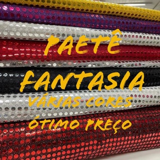 Tecido Paete Fantasia (1m X 1,20m)