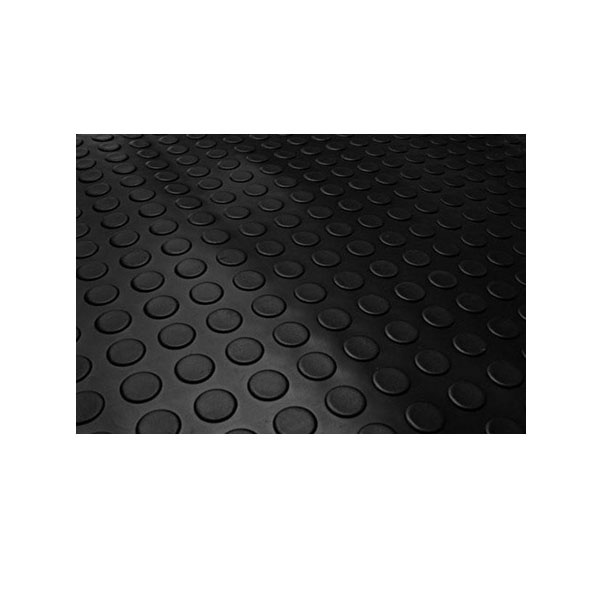 Piso Moeda Borracha Pastilhada Placa 50x50cm - 12 peças