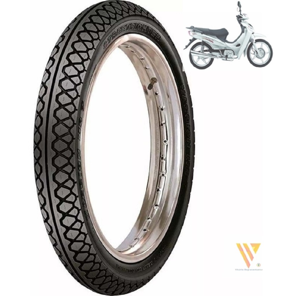 Pneu Traseiro Maggion 90/80-16 Street Fighter Yamaha Neo 115