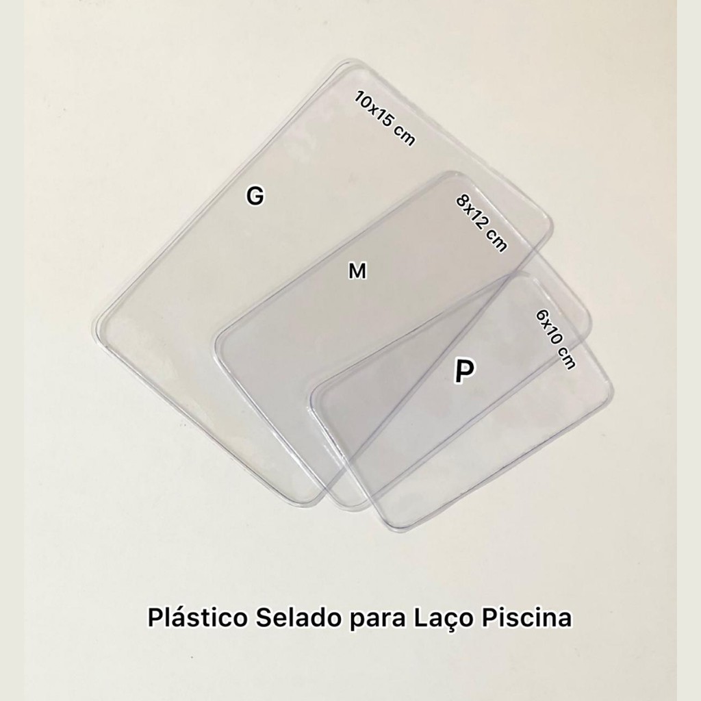 Plástico Selado para Laço Piscina (Pacote com 10 Unidades) em Oferta na Shopee