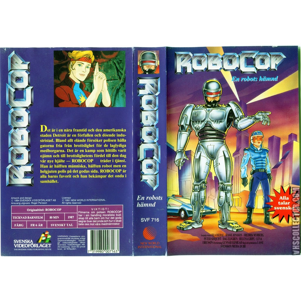 Robocop - série animada | Shopee Brasil