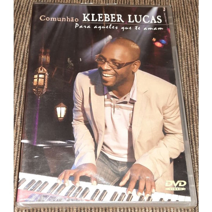 DVD Kleber Lucas Comunhão original lacrado ref 214