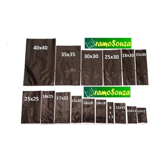 saquinhos plasticos 50 unidades 30x30